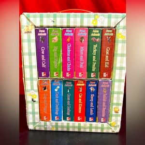 My little library of farm animals.